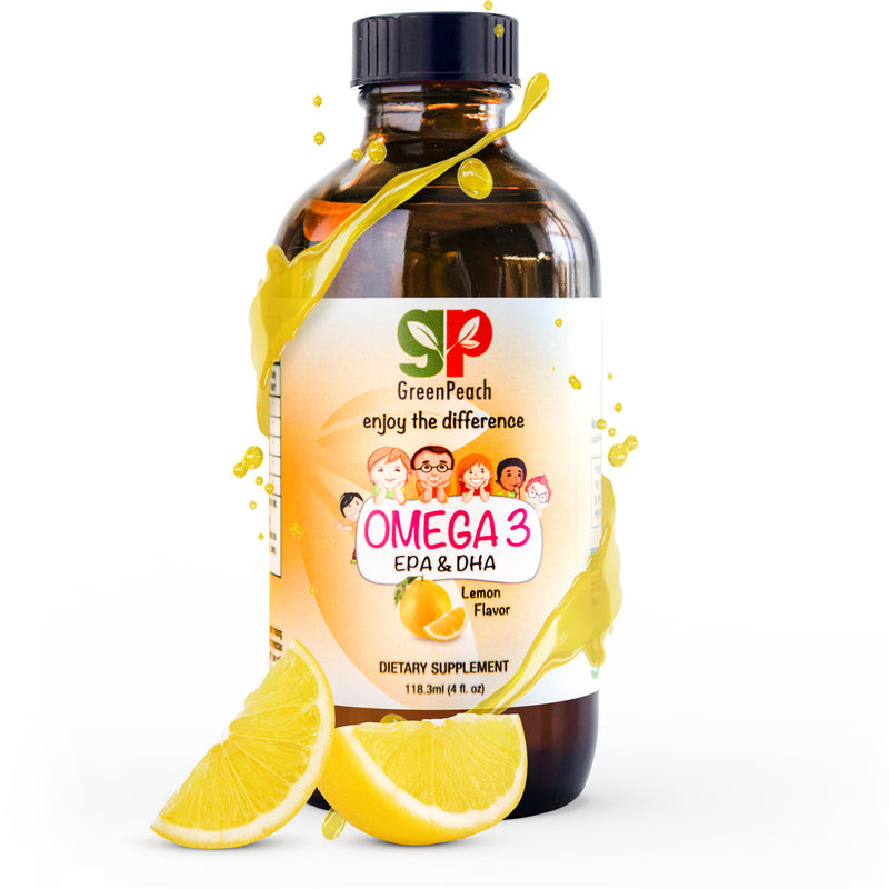 Liquid Omega-3 for Kids and Adults