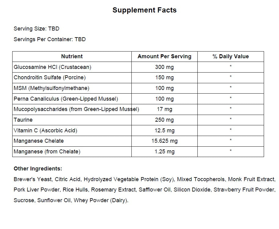 GreenPeach Hip & Joint Support | Advanced Joint & Mobility Formula for Dogs & Cats